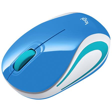 MOUSE INALAMBRICO M187 AZUL LOGITECH